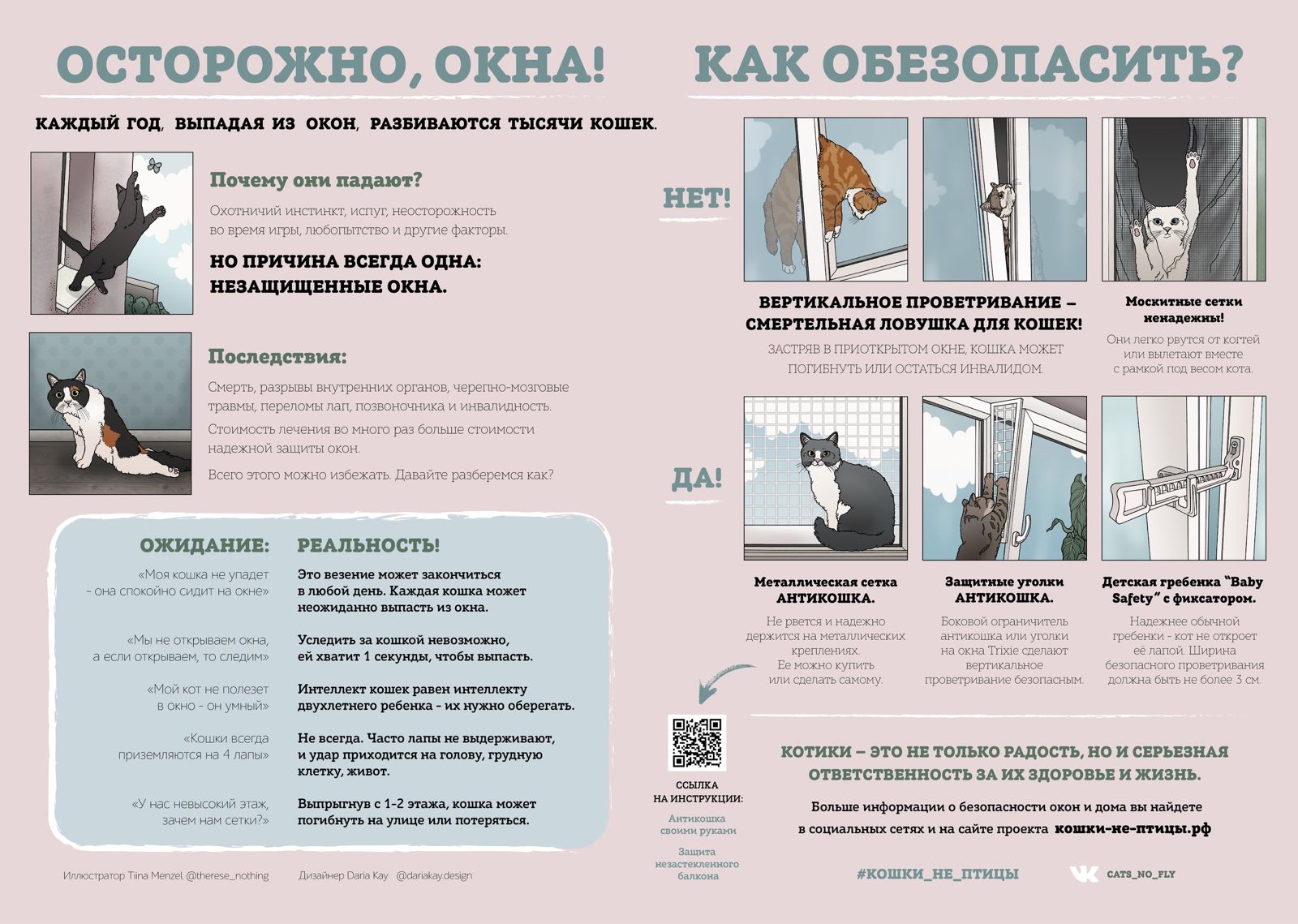 как обезопасить кошку от выпадения